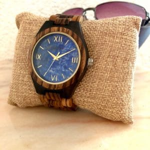 Holz Armbanduhr Bellevue