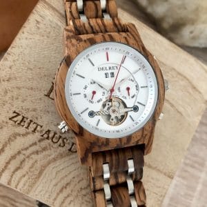 Holz Armbanduhr Emporia