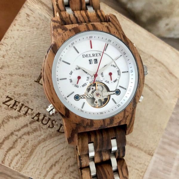 Holz Armbanduhr Lynwood